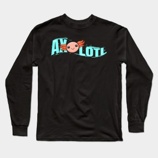 We all love Albino Axolotl fish - the Axolotl Long Sleeve T-Shirt